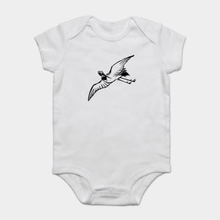 Wings of Freedom: Flying Bird Baby Bodysuit